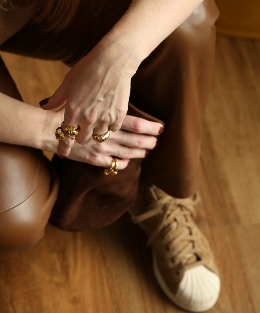 Nausznica z pazurem / Pinky Ring
